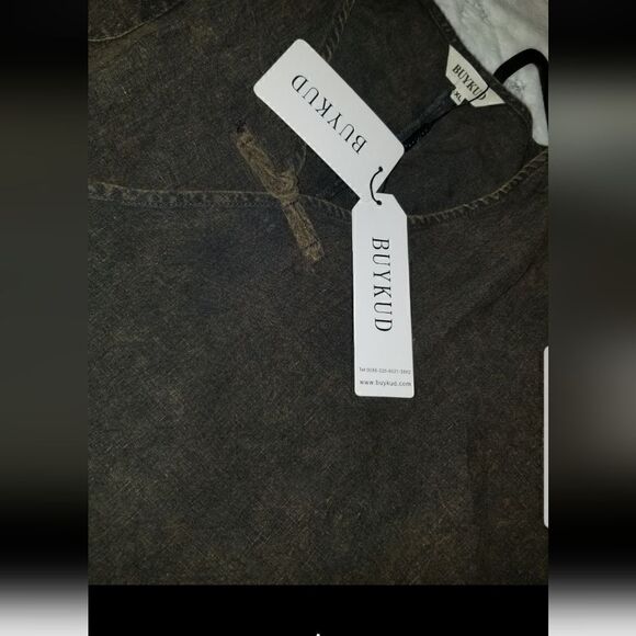 Buykud Navy Striped Oversized Dress NWT Size XL - Picture 8 of 10